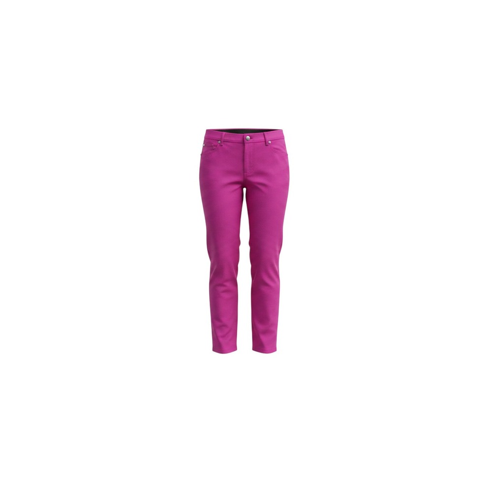 89th + Madison Millennium Pants Womens 8 Fiesta Pink NWT Straight Leg Stretch